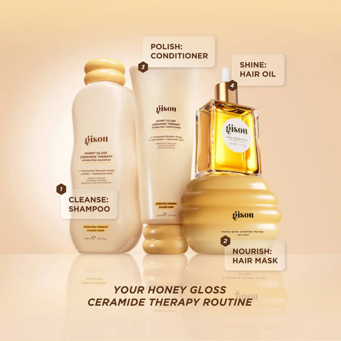 Gisou - Honey Gloss Ceramide Therapy Hydrating Shampoo 250ml Fantastic Look Albania Tirana