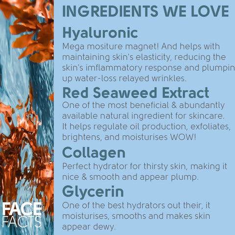 Face Facts - Hydrating Hyaluronic Acid Under-Eye Gel Patches Fantastic Look Albania Tirana