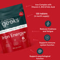 Nutrition Geeks - Iron Energy+ Fantastic Look Albania Tirana