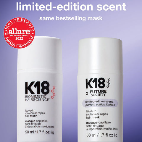 K18 x Future Society - Limited Edition Leave-in Molecular Repair Hair Mask 50ml Fantastic Look Albania Tirana