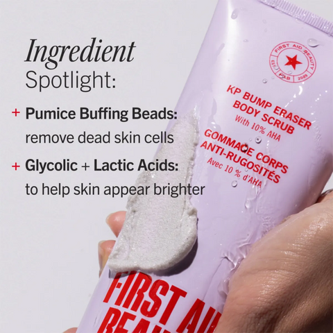 First Aid Beauty - KP Bump Eraser Body Scrub 10% AHA 226g Fantastic Look Albania Tirana