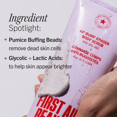 First Aid Beauty - KP Bump Eraser Body Scrub 10% AHA 59.2g Fantastic Look Albania Tirana