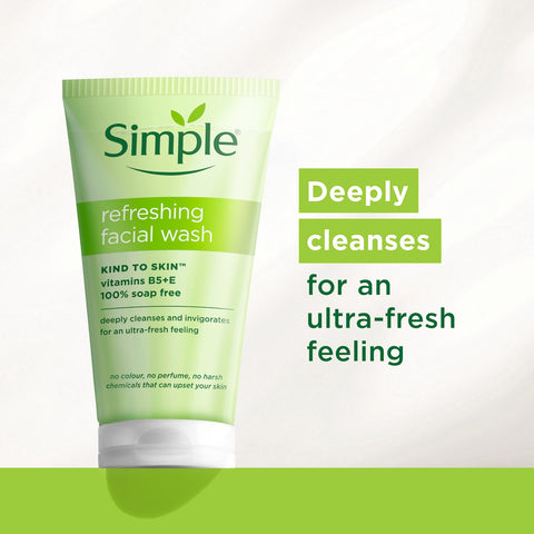 Simple - Kind to Skin™ Refreshing Facial Gel Wash    Fantastic Look Albania Tirana