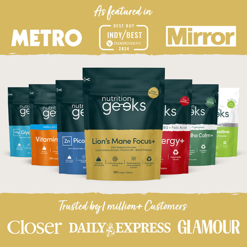 Nutrition Geeks - Lion's Mane Focus+ Fantastic Look Albania Tirana