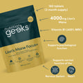 Nutrition Geeks - Lion's Mane Focus+ Fantastic Look Albania Tirana