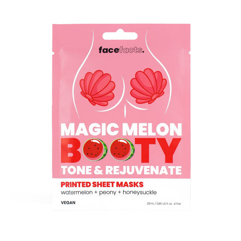 Face Facts - Magic Melon Booty Printed Sheet Masks Fantastic Look Albania Tirana