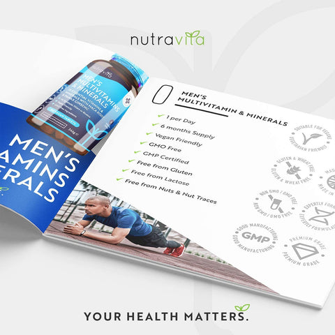 Nutravita - Men's Multivitamins and Minerals    Fantastic Look Albania Tirana