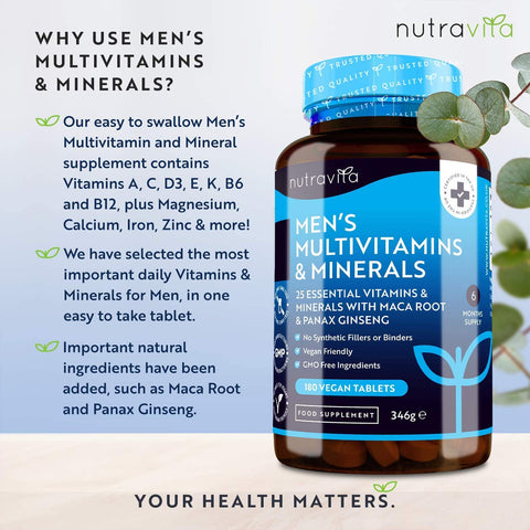 Nutravita - Men's Multivitamins and Minerals    Fantastic Look Albania Tirana