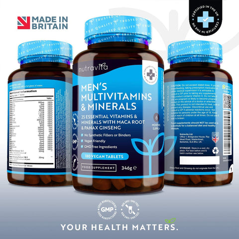 Nutravita - Men's Multivitamins and Minerals    Fantastic Look Albania Tirana