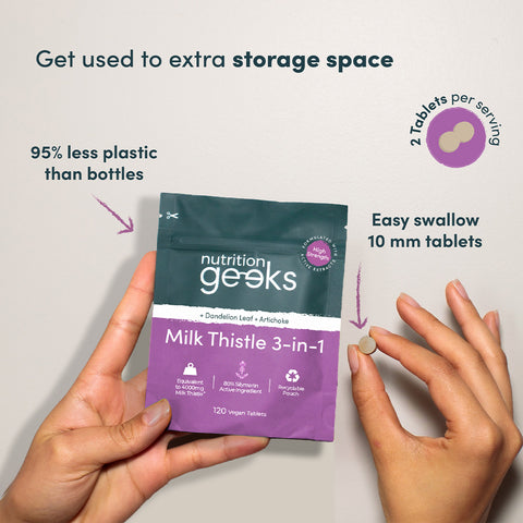 Nutrition Geeks - Milk Thistle 3-in-1 Fantastic Look Albania Tirana