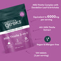 Nutrition Geeks - Milk Thistle 3-in-1 Fantastic Look Albania Tirana