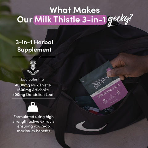 Nutrition Geeks - Milk Thistle 3-in-1 Fantastic Look Albania Tirana
