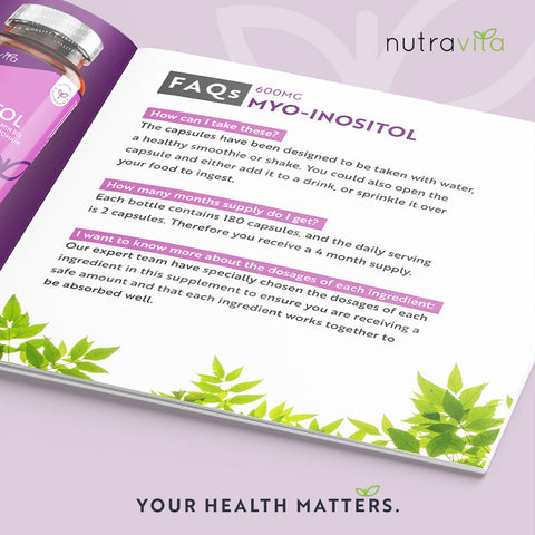 Nutravita - Myo-Inositol 180 Tableta Fantastic Look Albania Tirana