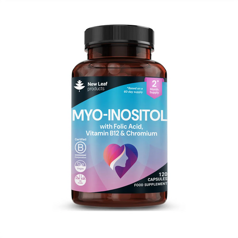 New Leaf - Myo Inositol PCOS Supplement 120 Kapsula Fantastic Look Albania Tirana