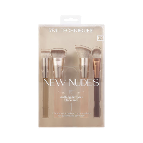 Real Techniques® - New Nudes Nothing But You Face Set    Fantastic Look Albania Tirana