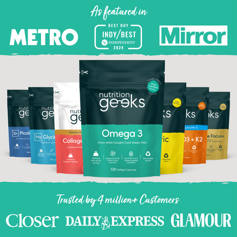 Nutrition Geeks - Omega 3 120 Kapsula Xhelatinoze Fantastic Look Albania Tirana