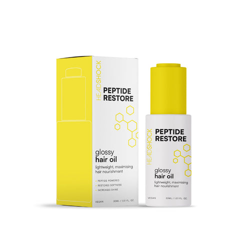 Headshock - Peptide Restore Glossy Hair Oil 30ml Fantastic Look Albania Tirana