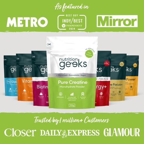 Nutrition Geeks - Pure Creatine Monohydrate Powder Fantastic Look Albania Tirana