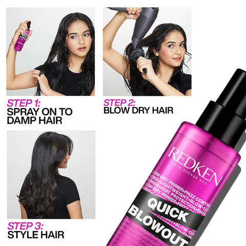 Redken - Quick Blowout Heat Protection Spray 125ml Fantastic Look Albania Tirana