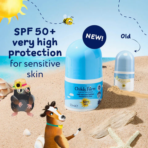 Childs Farm - Roll-on Sun Lotion SPF 50+ 50ml