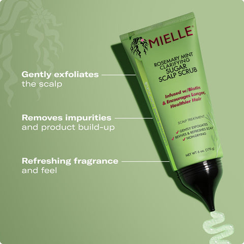 Mielle - Rosemary Mint Clarifying Sugar Scalp Scrub 170g Fantastic Look Albania Tirana