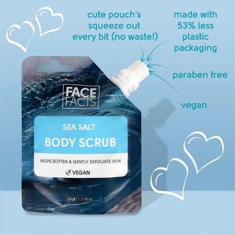 Face Facts - Sea Salt Dry Body Exfoliating Scrub Fantastic Look Albania Tirana