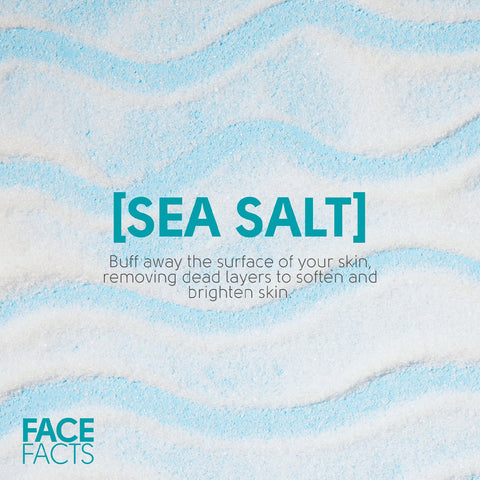 Face Facts - Sea Salt Dry Body Exfoliating Scrub Fantastic Look Albania Tirana