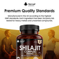 New Leaf - Shilajit Complex 2000mg with Ashwaganda & Lions Mane Fantastic Look Albania Tirana