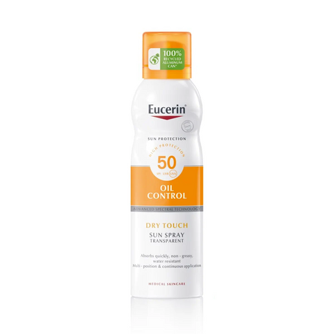 Eucerin - Sun Protection Oil Control Transparent Mist Spray SPF50 200ml   Fantastic Look Albania Tirana