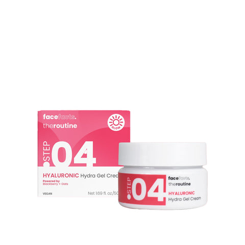 Face Facts - The Glow Routine - Hyaluronic Hydra Gel Cream 50ml   Fantastic Look Albania Tirana