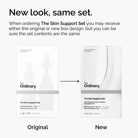 The Ordinary - The Skin Support Set Fantastic Look Albania Tirana