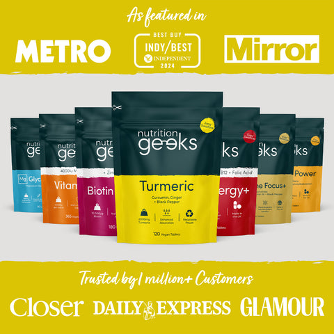 Nutrition Geeks - Turmeric, Ginger and Black Pepper Fantastic Look Albania Tirana