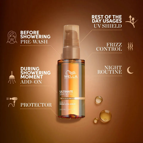 Wella - Ultimate Smooth Miracle Oil Serum 30ml
