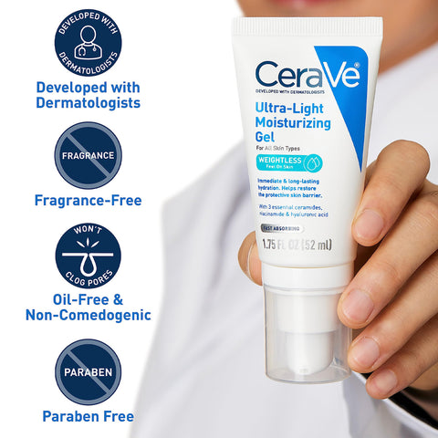 CeraVe - Ultra-Light Moisturizing Gel    Fantastic Look Albania Tirana