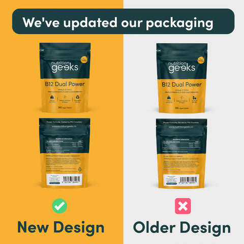 Nutrition Geeks - Vitamin B12 Dual Power Fantastic Look Albania Tirana