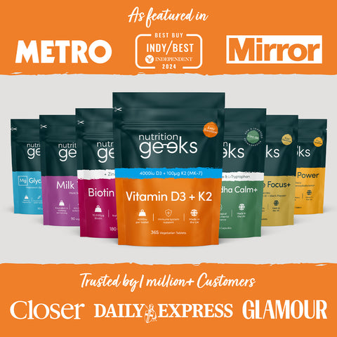 Nutrition Geeks - Vitamin D3 4000iu + K2 Fantastic Look Albania Tirana