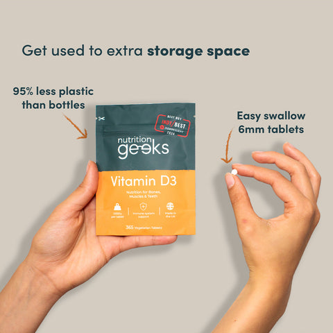 Nutrition Geeks - Vitamin D 1000iu Optimum Strength Fantastic Look Albania Tirana