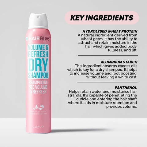 HAIRBURST - Volume & Refresh Dry Shampoo    Fantastic Look Albania Tirana