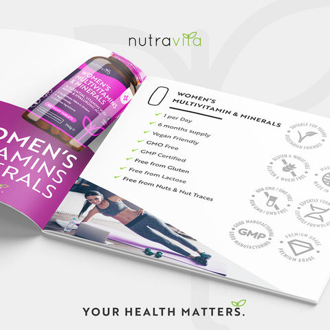 Nutravita - Women's Multivitamins with Biotin and Hyaluronic Acid    Fantastic Look Albania Tirana