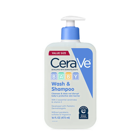 CeraVe - Baby Wash & Shampoo 473ml   Fantastic Look Albania Tirana