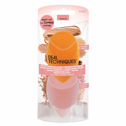 Real Techniques® - Miracle Complexion & Miracle Powder Sponge Set    Fantastic Look Albania Tirana