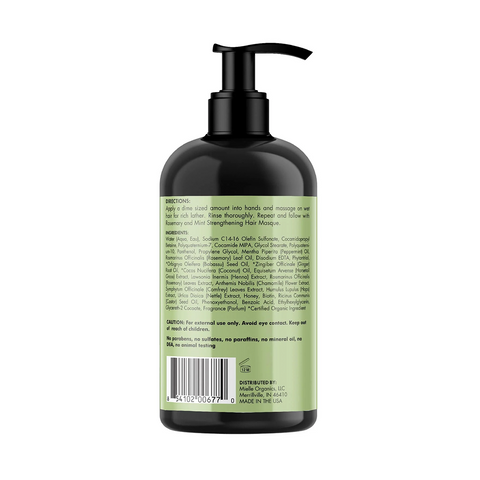 MIELLE - Rosemary Mint Strengthening Shampoo    Fantastic Look Albania Tirana